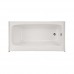 Trenton 5 ft. Right Drain Bathtub in White - B00NYBXUV8
